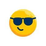 Emoticon Emotion Expression Face Glasses SVG Icon